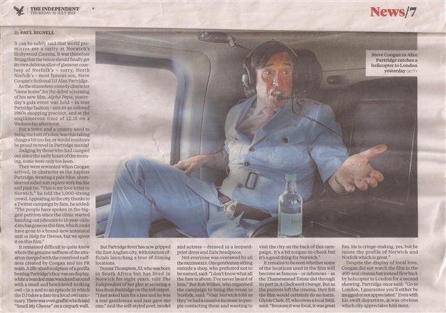 The Independent Newspaper 25th July 2013
