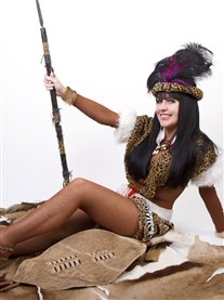 My Zulu Warrior Studio Shoot, as seen on BGT TV 2011 by Silvestri Studios June 2011