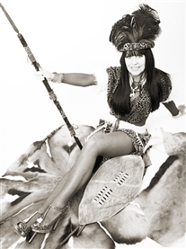 My Zulu Warrior Studio Shoot, as seen on BGT TV 2011 by Silvestri Studios June 2011