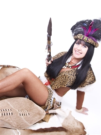 My Zulu Warrior Studio Shoot, as seen on BGT TV 2011 by Silvestri Studios June 2011