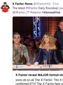 Xfactor shares my blog on twitter how I travelled halfway across the world to conquer my dreams 2nd Aug 2018