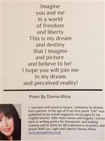 My penned poem Imagination published in book Enchanted Muse June 2019
