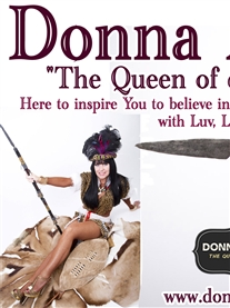 Donna Africa Poster and Banner designed by Terri Hamilton