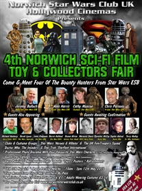 Honoured to be a guest at Norwich Sci-Fi Film Family Event  UEA LCR 12th May 2013