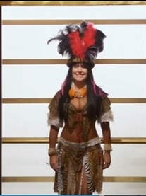 Donna Africa Zulu Warrior on TV Channel 4  