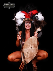 Donna Africa Zulu Warrior Sept 2015